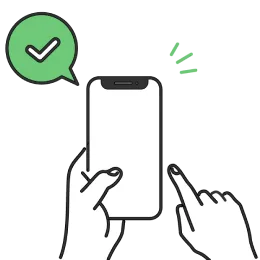 スマホで簡単